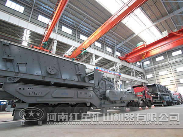 紅星機(jī)器移動式破碎站，城市建筑垃圾的終結(jié)者