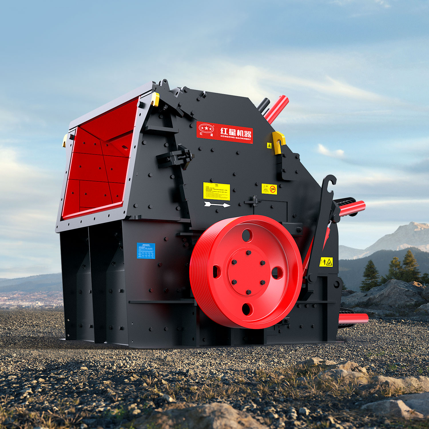 CI反擊式破碎機