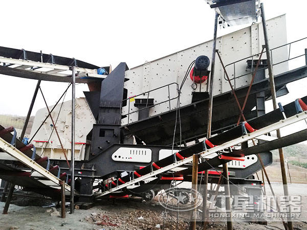 吉林移動(dòng)破碎站現(xiàn)場(chǎng) 吉林移動(dòng)破碎站現(xiàn)場(chǎng)